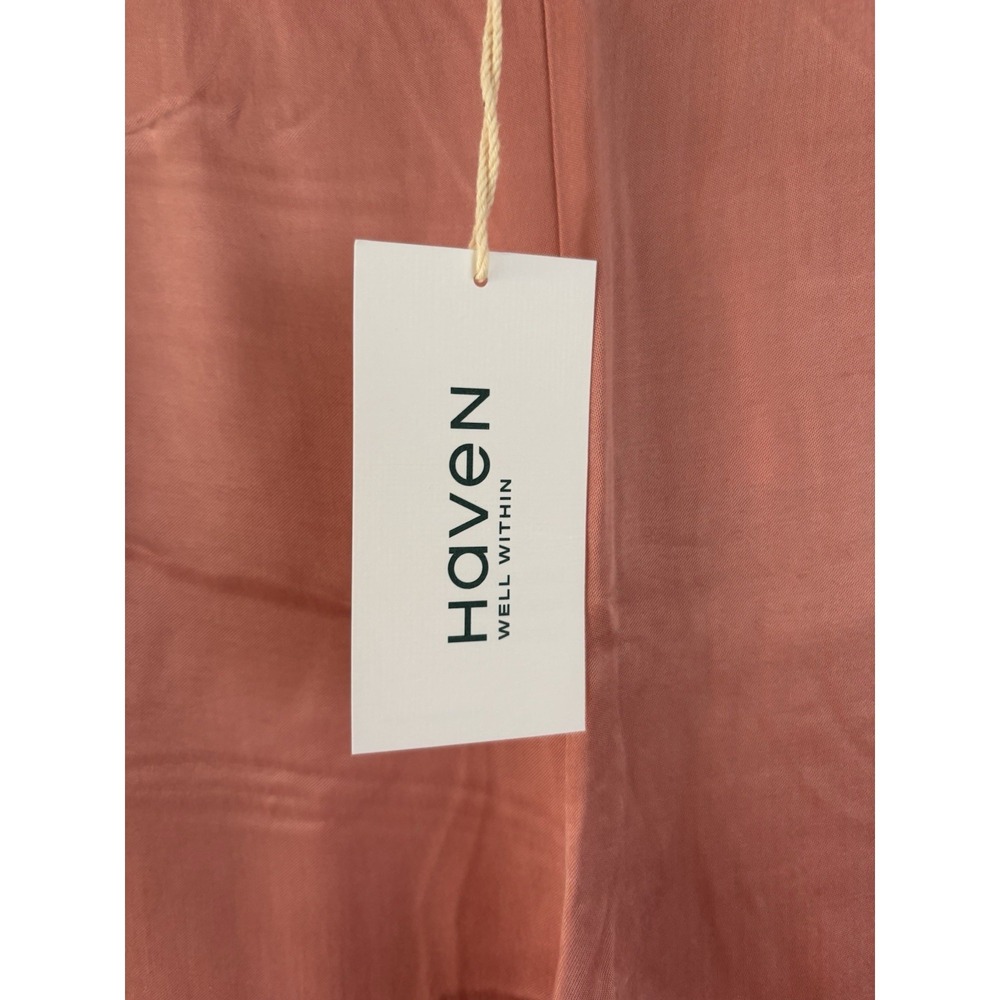 Haven Well Within Womens Satin Wide Leg Lounge Pants Pink Size S NWT - Picture 5 of 7